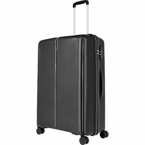 Чемодан Travelite Vaka Black L на 4 колесах, черный