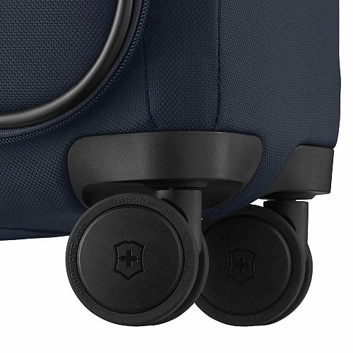 Чемодан Victorinox Travel Connex SS Deep Lake2 L Exp. на 4 колесах, 96/106 л, синяя