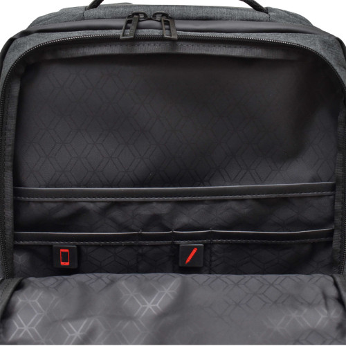 Рюкзак міський Semi Line USB 24 Dark Grey (P8003)