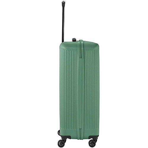 Чемодан Travelite Bali Green L на 4 колесах, зеленый