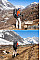 Рюкзак туристичний Naturehike Rock NH19BP095, 60+5 л, чорний