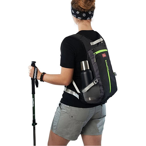 Велорюкзак с чехлом для шлема Naturehike 15 л sky blue NH15C001-B, голубой