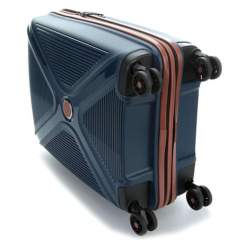 Чемодан Titan Paradoxx Navy S на 4 колесах, 40 л, синяя