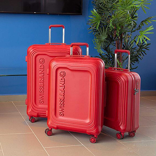 Валіза Swissbrand London (L) Red (SWB_LHLON201L) Discounted