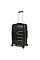 Валіза Travelite Paklite Mailand Deluxe Black М на 4 колесах, чорна