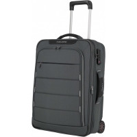 Чемодан Travelite Skaii Anthracite S exp на 2 колесах, серый
