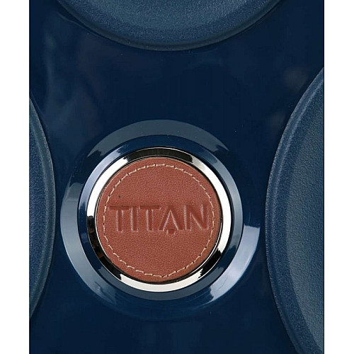 Чемодан Titan Paradoxx Navy S на 4 колесах, 40 л, синяя
