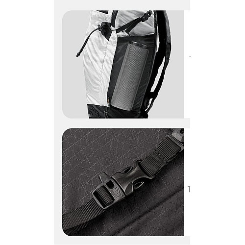 Рюкзак ультралегкий Naturehike CNK2300BB012, 15 л, білий
