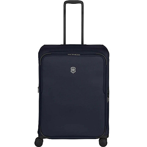 Чемодан Victorinox Travel Connex SS Deep Lake2 L Exp. на 4 колесах, 96/106 л, синяя