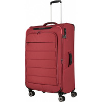 Валіза Travelite Skaii Red L exp на 4 колесах, червона