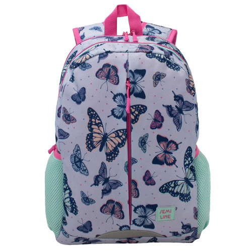 Рюкзак дитячий Semi Line 12 Lilac Batterfly Print (J4924-1)