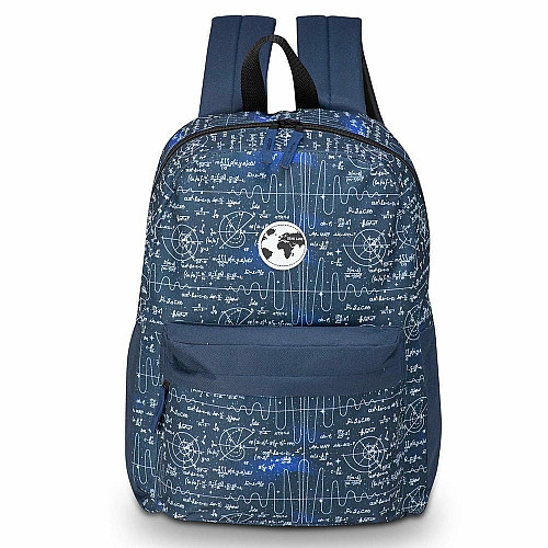 Рюкзак міський Semi Line 17 Blue Print (J4686-2)