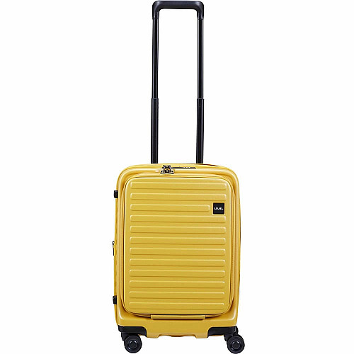 Валіза Lojel Cubo V4 Mustard S Exp. на 4 колесах, жовта