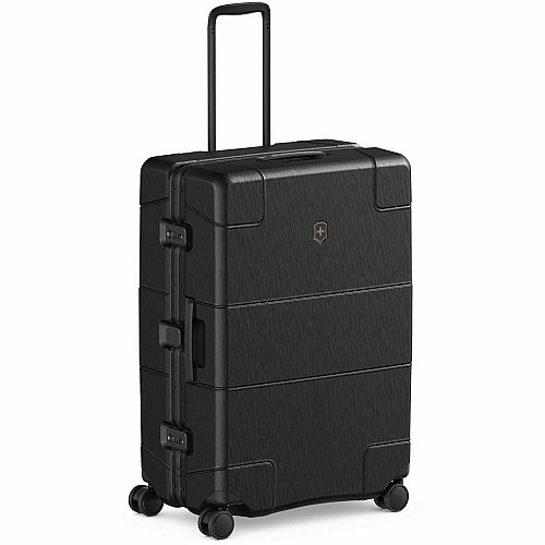 Чемодан Victorinox Travel Lexicon Framed Black L на 4 колесах, 96 л, черный