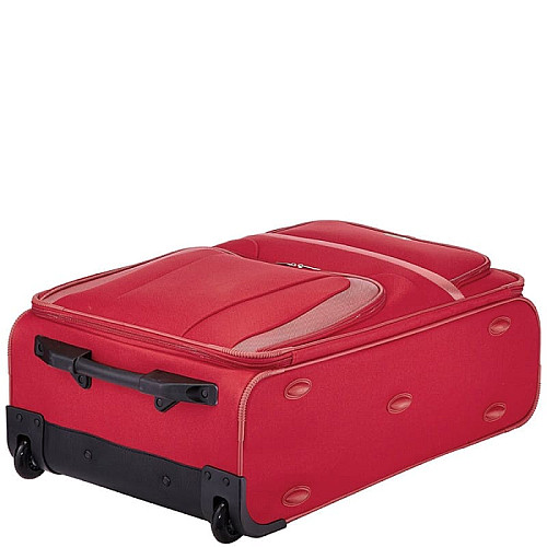 Чемодан Travelite Orlando Red L на 2 колесах, красный