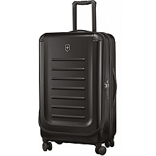 Валіза Victorinox Travel Spectra 2.0 Black L Exp. на 4 колесах, 77/112 л, чорна