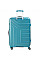 Чемодан Travelite Vector Turquoise L на 4 колесах, голубая