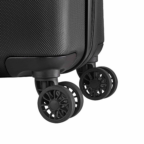 Валіза Travelite Bali Black L на 4 колесах, чорна