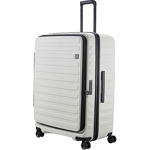 Валіза Lojel Cubo V4 Off White L Exp. на 4 колесах, біла