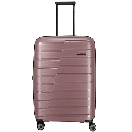 Чемодан Travelite Air Base Lilac M exp на 4 колесах, фиолетовый
