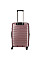 Чемодан Travelite Air Base Lilac M exp на 4 колесах, фиолетовый