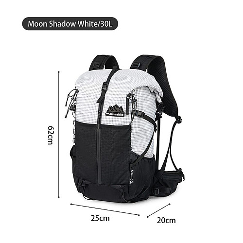 Рюкзак туристичний Naturehike CNK2300016, 30+5 л, чорний