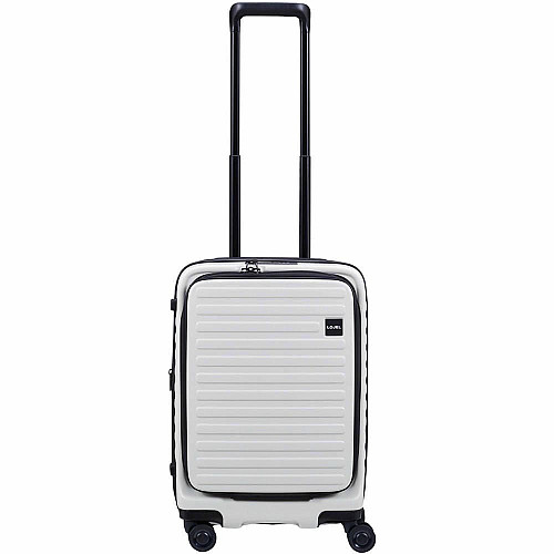 Валіза Lojel Cubo V4 Off White S Exp. на 4 колесах, біла