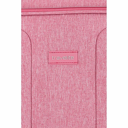 Чемодан Travelite Boja Pink L на 4 колесах, розовый