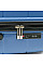 Чемодан Travelite Paklite Mailand Deluxe Bright Blue L на 4 колесах, синяя