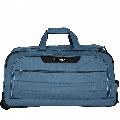 Дорожная сумка Travelite Skaii Blue на 2 колесах, синяя