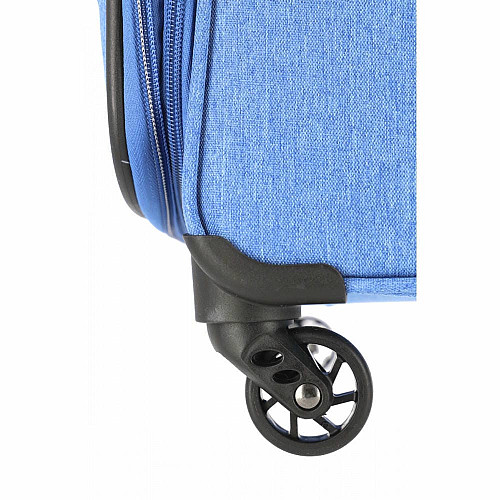 Чемодан Travelite Boja Blue S на 4 колесах, синяя