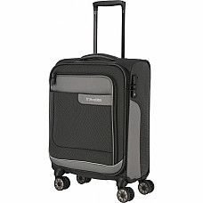Валіза Travelite Viia Anthracite S на 4 колесах, сіра