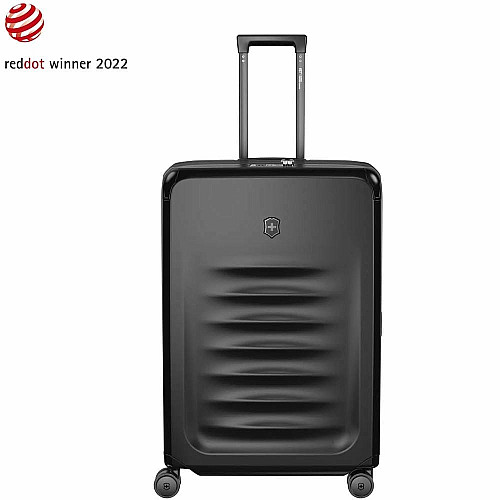 Чемодан Victorinox Spectra 3.0 Black L Exp. на 4 колесах, 103/143 л, черная