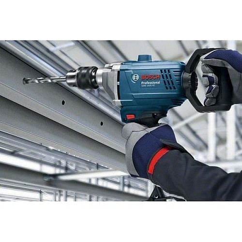 Дриль ударний Bosch GBM 1600 RE 850Вт зубчастий патрон 1-16мм 630об·хв 3кг