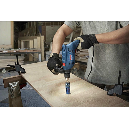 Дрель ударная Bosch GSB 600 600Вт ШЗП 1-10 мм 0-3000об·мин 1.7кг