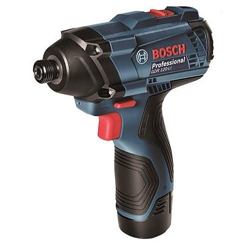 Набор из двух аккумуляторных инструментов Bosch 12В дрель-шуруповерт GSR 120-LI гайковерт ударный GDR 120-LI акб 2х2А·час кейс