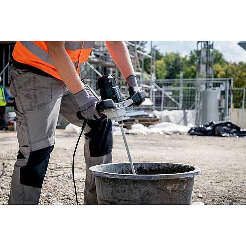 Міксер будівельний Metabo RWE 1200 1200Вт 0-900об·хв М14 120мм для 30л 3.4кг