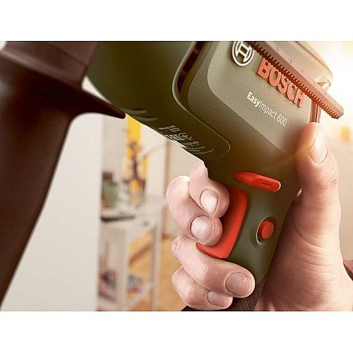 Дрель ударная Bosch EasyImpact 600 600Вт ШЗП 1-10мм 3000об·мин 1.7кг кейс