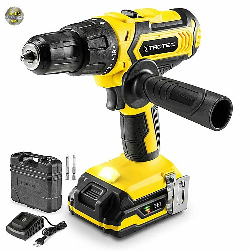 Дрель-шуруповерт аккумуляторный ударный Trotec PHDS 11-20V + кейс (4410000502)