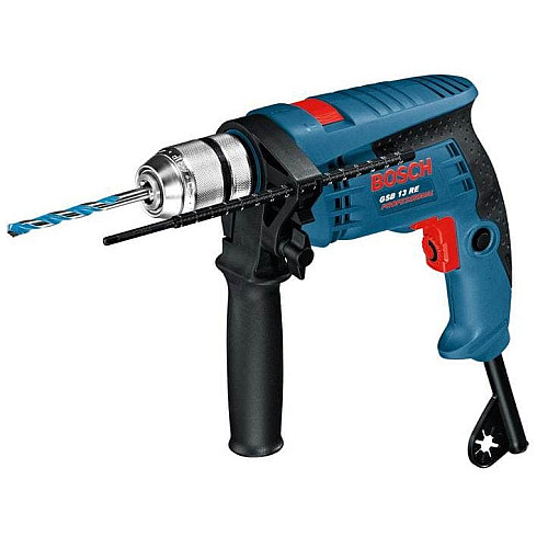 Дриль ударний Bosch GSB 13 RE 600Вт ШЗП 1.5-13мм 0-2800об·хв 1.8кг