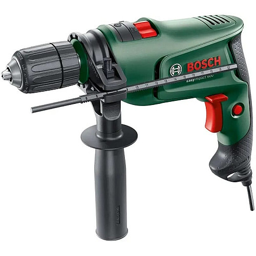 Дрель ударная Bosch EasyImpact 600 600Вт ШЗП 1-10мм 3000об·мин 1.7кг кейс