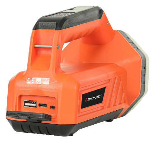 Ліхтар пошуковий Mactronic Flagger Max Rescue (1800 Lm) White/Orange LED USB-C 8800 mAh (PSL0073R)