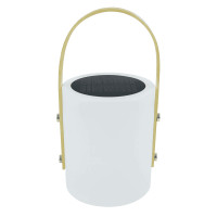 Ліхтар кемпінговий Bo-Camp Longford Solar 150 Lumen Bamboo/White