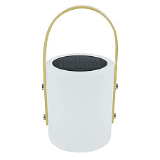 Ліхтар кемпінговий Bo-Camp Longford Solar 150 Lumen Bamboo/White