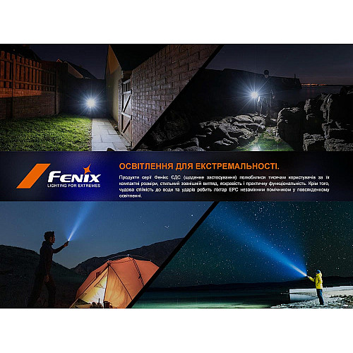 Ліхтар ручний Fenix E18R V2.0