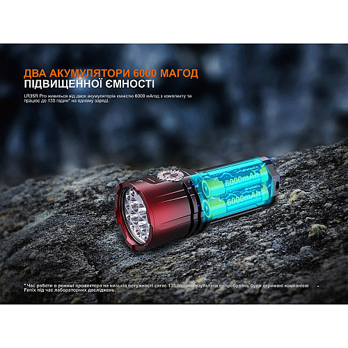 Ліхтар пошуковий ручний Fenix LR35R PRO | Лімітована серія