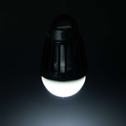 Ліхтар-знищувач комах Bo-Camp Atom WP Rechargable 180 Lumen Black (5818804)