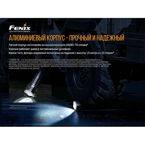 Фонарь ручной Fenix LR50R