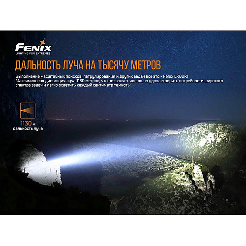 Фонарь ручной Fenix LR80R