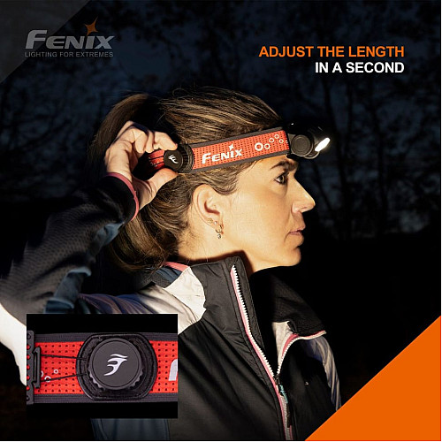 Фонарь налобный Fenix HM65R-T V2.0 черный